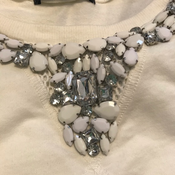 Romeo & Juliet Couture Embellished Sweatshirt (M) - Picture 5 of 7